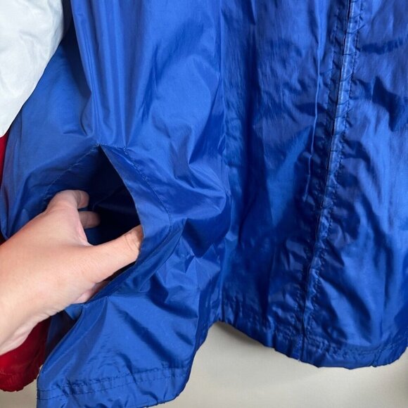 VTG NFL Super Bowl G-111 Jacket XL Red Blue Zip Up Windbreaker Detroit 2006 - Picture 5 of 14